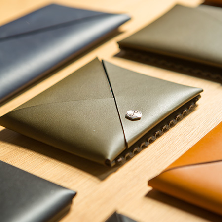 Leather Cash Envelope Wallet - ZM / ZS