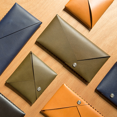 Leather Cash Envelope - ZM / ZS