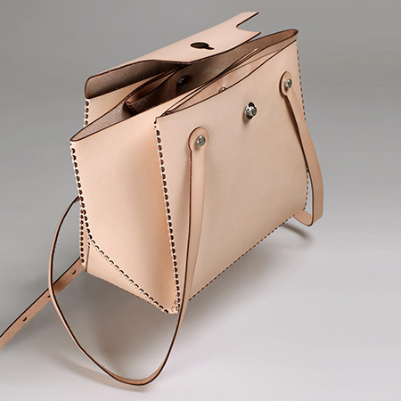 Leather Shoulder Handbags - ML